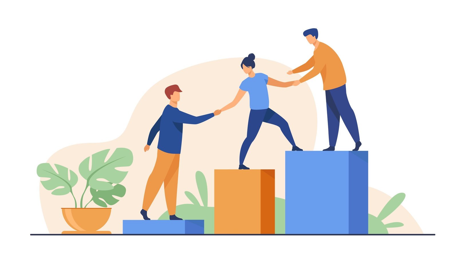 People enjoying time together in the community
